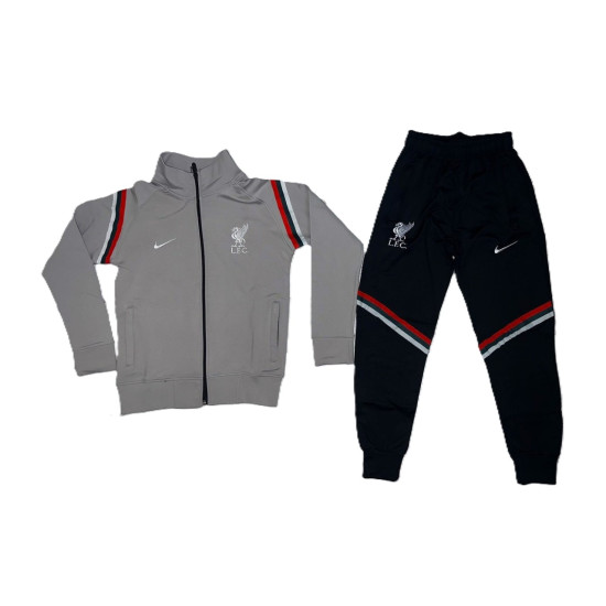 7753 Детски футболен екип Liverpool F.C. сиво с черно