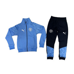 8136 Детски футболен екип Manchester City син черно