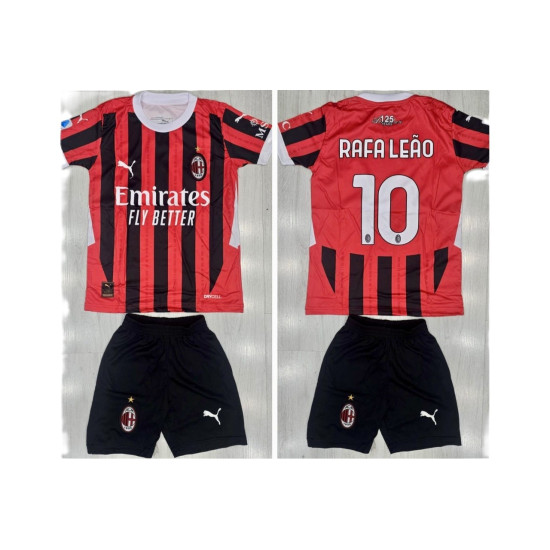 8354 Детски футболен екип MILAN футболист RAFA LEAO 10