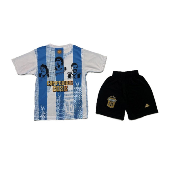 7998 Детски футболен комплект Argentina 3 CAMPEONES