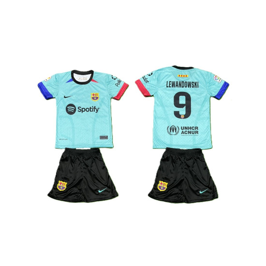 8036 Детски футболен комплект Barcelona LEWANDOWSKI 9